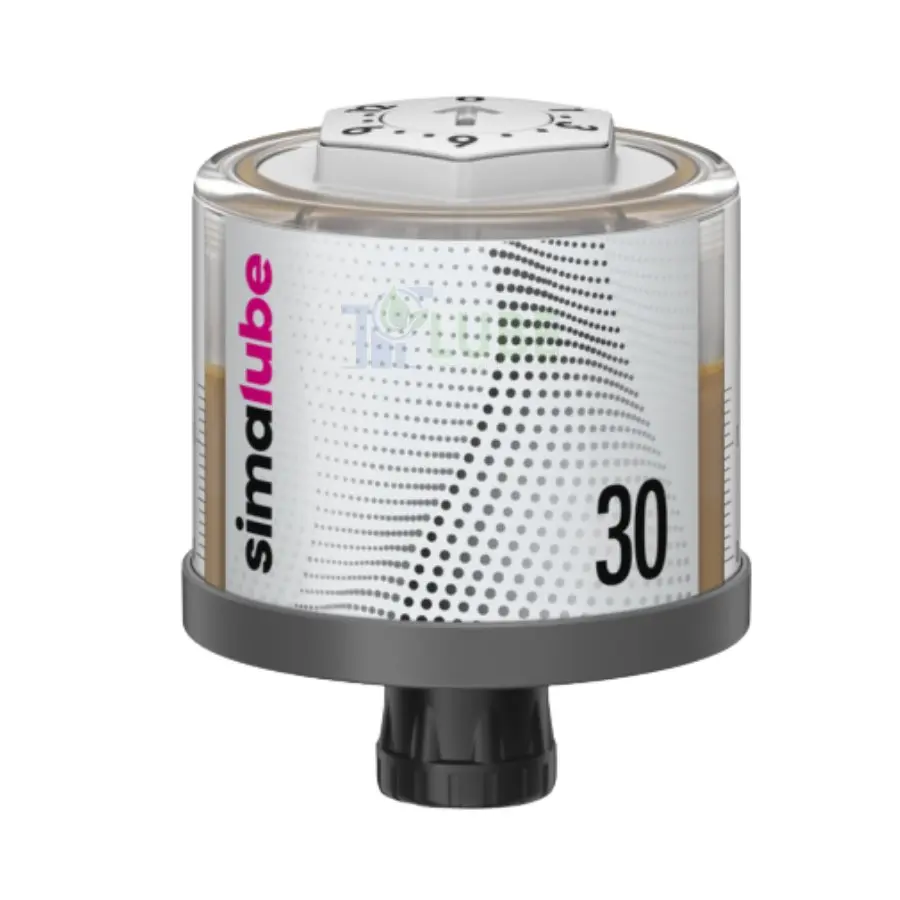 Bơm Dầu, Mỡ Tự Động Simalube 30ml - Kích Thước Vừa Vặn Cho Vòng Bi Nhỏ