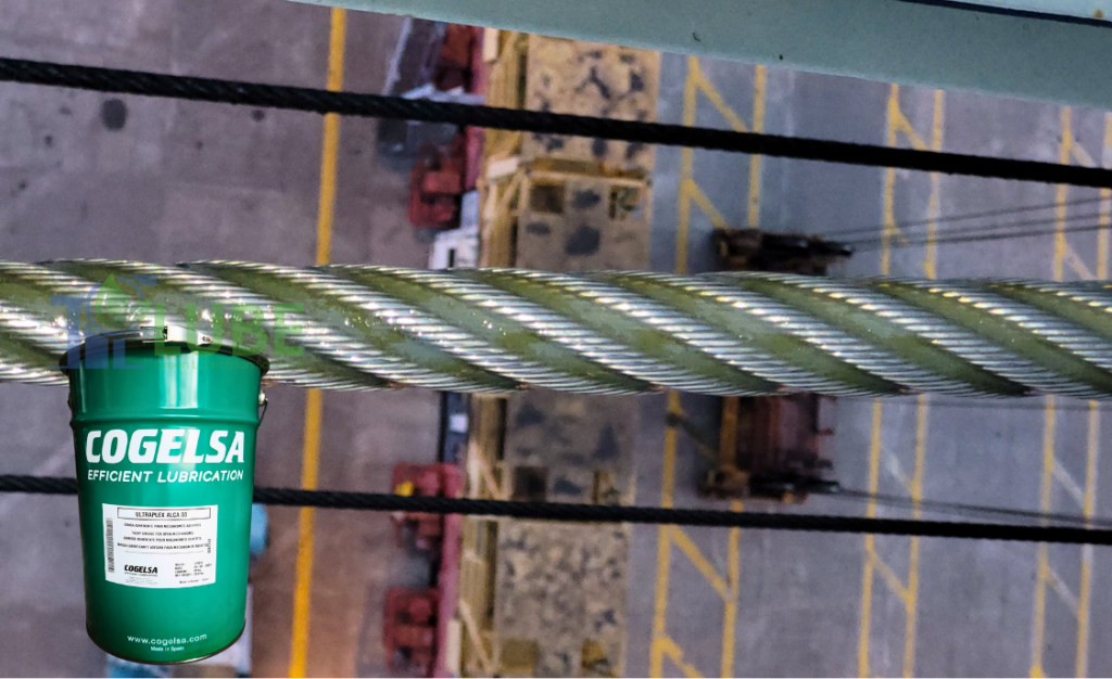 Bôi Trơn Cáp Thép Cần Cẩu – Cảng Port Terminal Trung Quốc