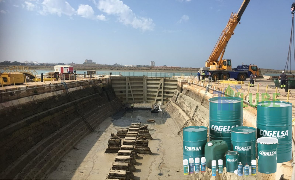 Bôi Trơn Cáp Thép Cửa Ụ Tàu – Nhà Máy Shipyard Ferrol