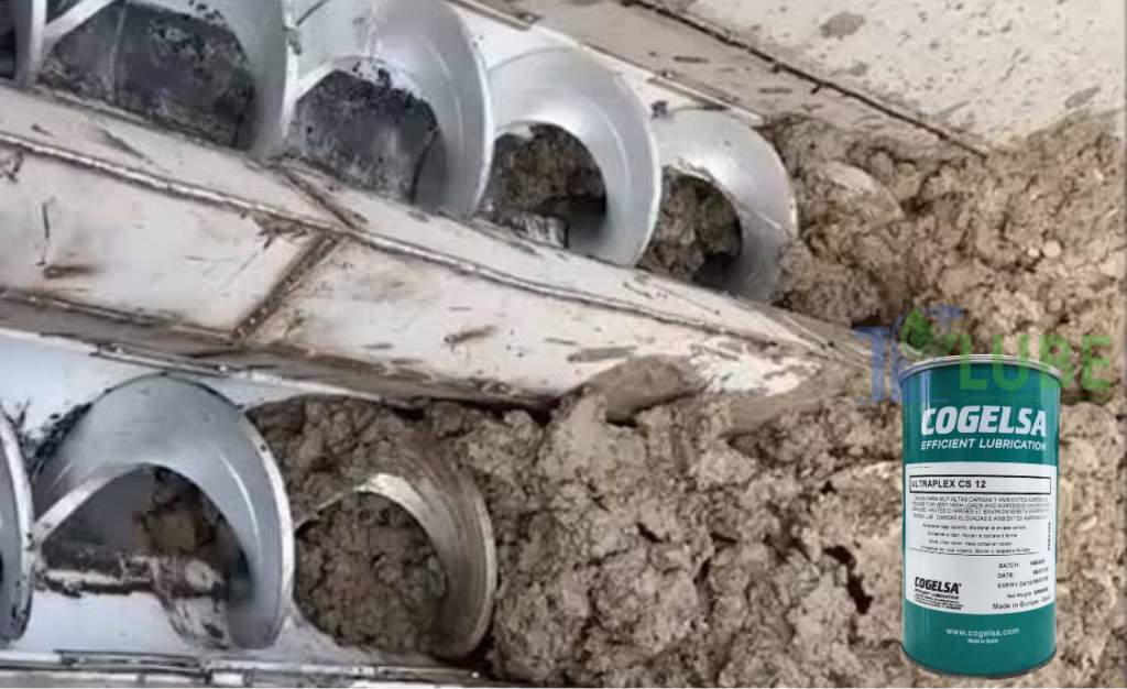 Bôi Trơn Vòng Bi Vít Tải Bùn Kháng Nước Nhà Máy Thép