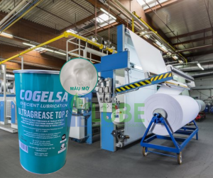 Mỡ chịu nhiệt máy dệt / máy Monforts và Coating Stenter Cogelsa Ultragrease TOP 2