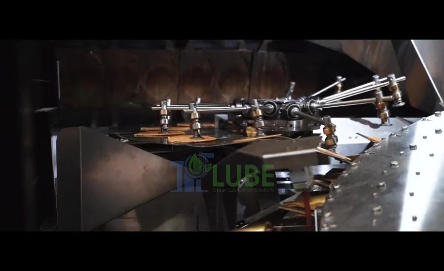 Dầu Mỡ Máy Sản Xuất Vỏ Kem Ốc Quế