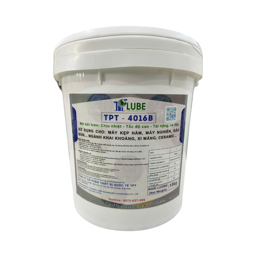 TPT - 4016B - Mỡ Chịu Nhiệt Cho Vòng Bi Tải Nặng - Ảnh 2