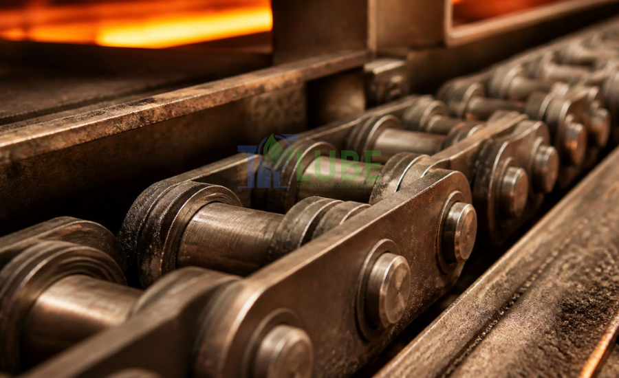 Dầu Bôi Trơn Xích Tải Nhiệt Độ Cao Trên 300°C