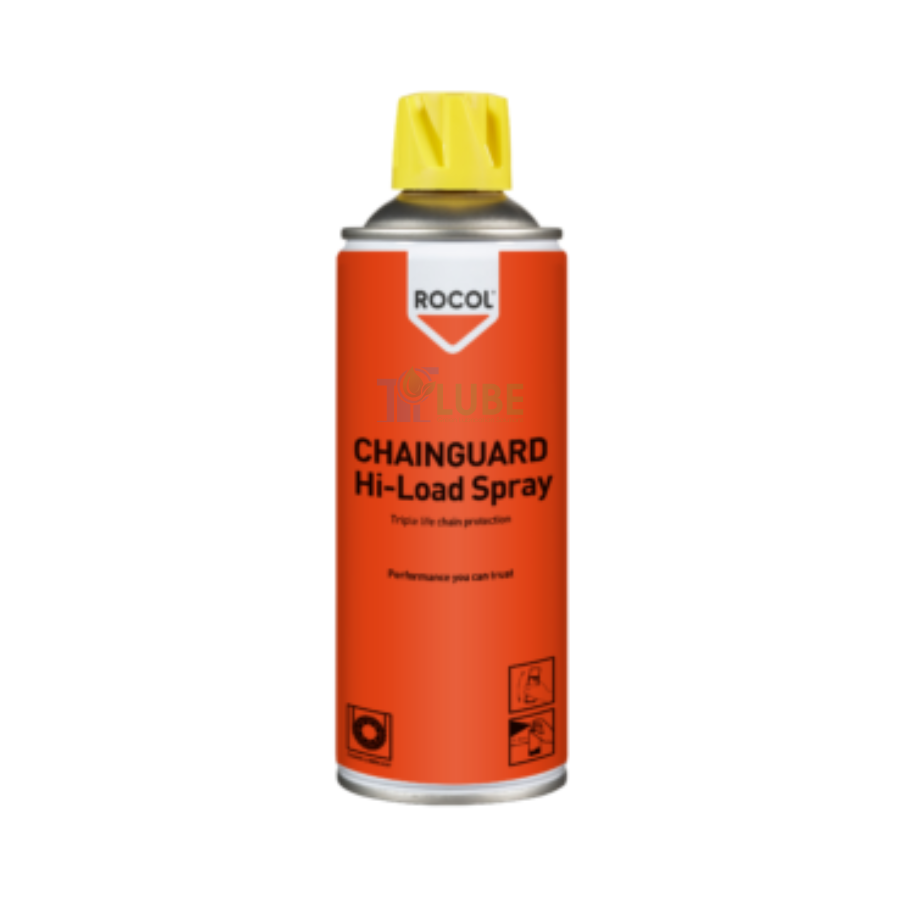 ROCOL CHAINGUARD Hi-Load Spray – Chai Xịt Bôi Trơn Xích Chịu Tải Nặng (MoS2)